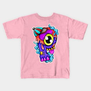 Alfabet Monster P Kids T-Shirt